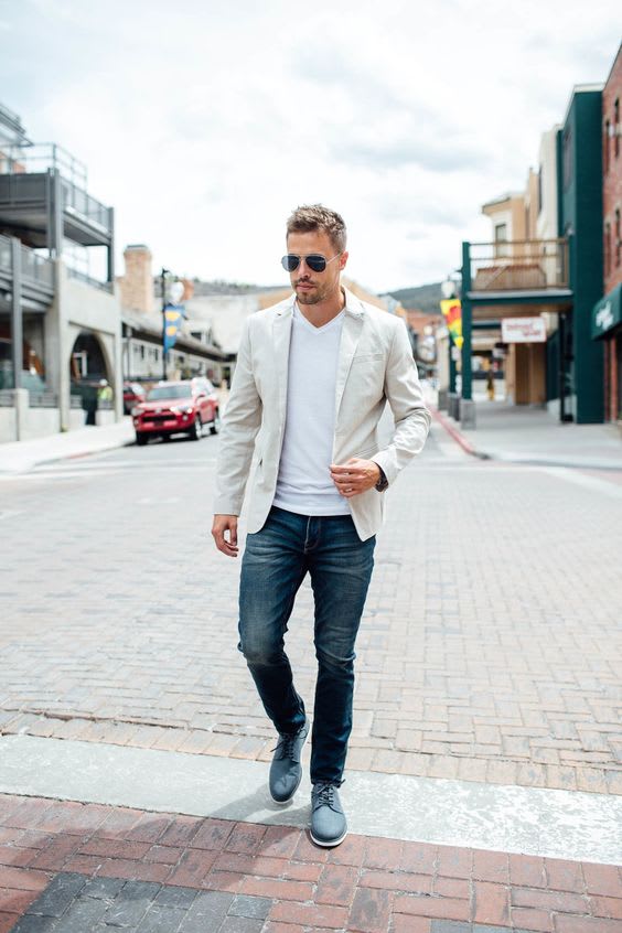 Best Casual Blazer For Men With Jeans ...